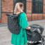Rolovací batoh Emitex Rolltop softshell Černý