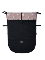 Jarní/Podzimní nepadací deka ZIBIE Black + Bearkins