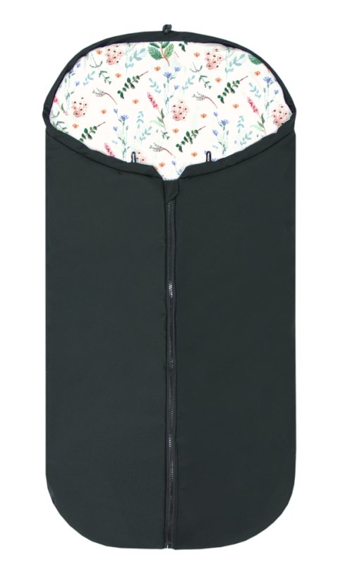 Fusak 2v1 Cocoon Softshell Black + Forest Blossom