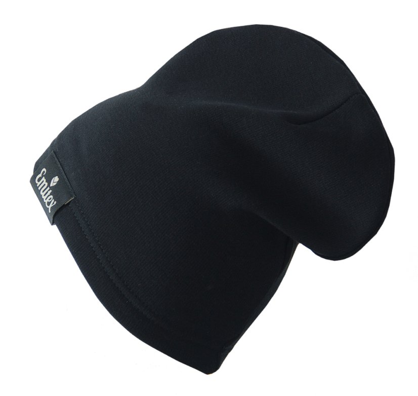 Čiapka SIMPLE Warm Black - Velikost: XL