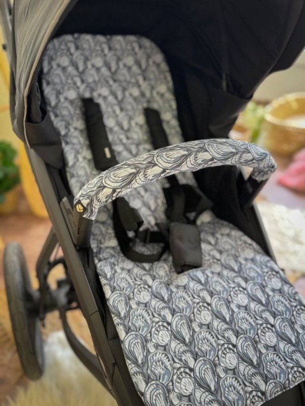 Potah na madlo kočárku Shellsy