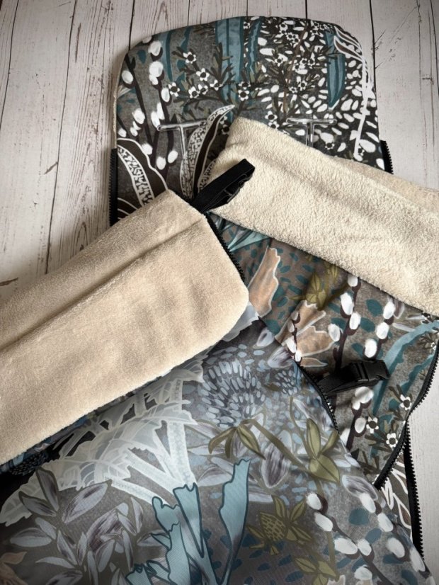 Zimná nepadací deka ZIBIE Bloomora