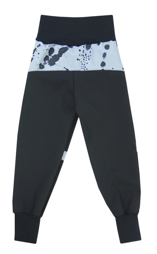 Dětské Soft kalhoty Blue Splash - Velikost: 86 - 92