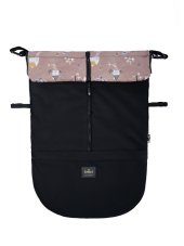 Jarná/Jesenná nepadacia deka ZIBIE Black + Bearkins