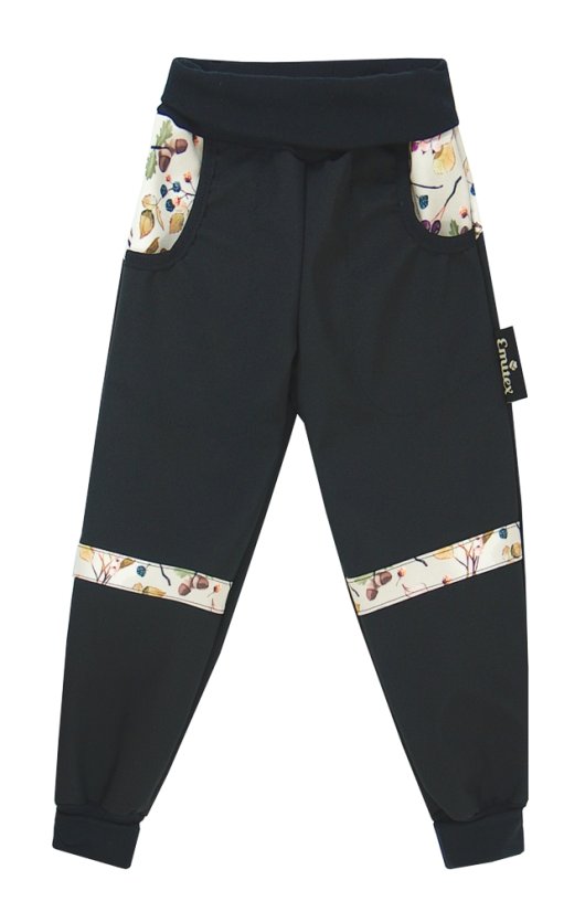 Dětské Soft kalhoty Autumn Berries - Velikost: 98 - 104