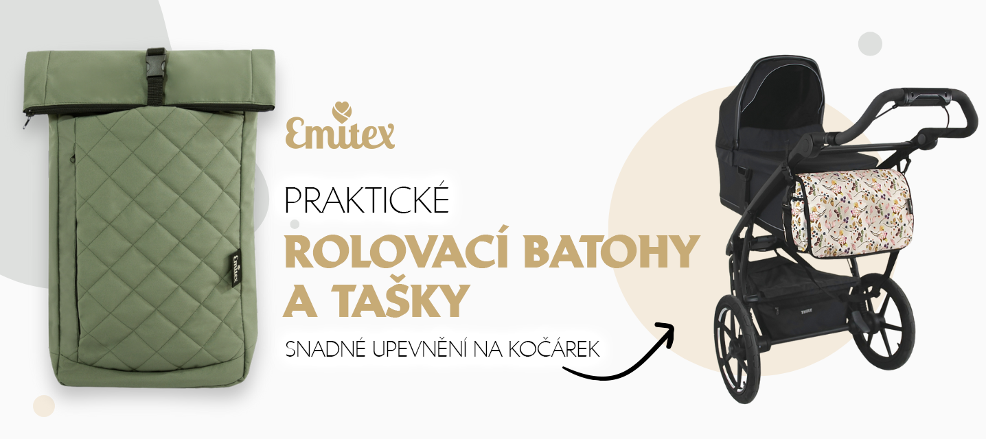 Rolovací tašky a batohy
