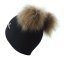 Čepice TEDDY Warm Black - Velikost: S