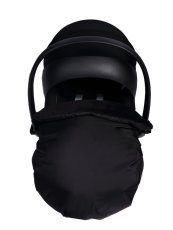 Nepadacia deka na autosedačku Wild Black