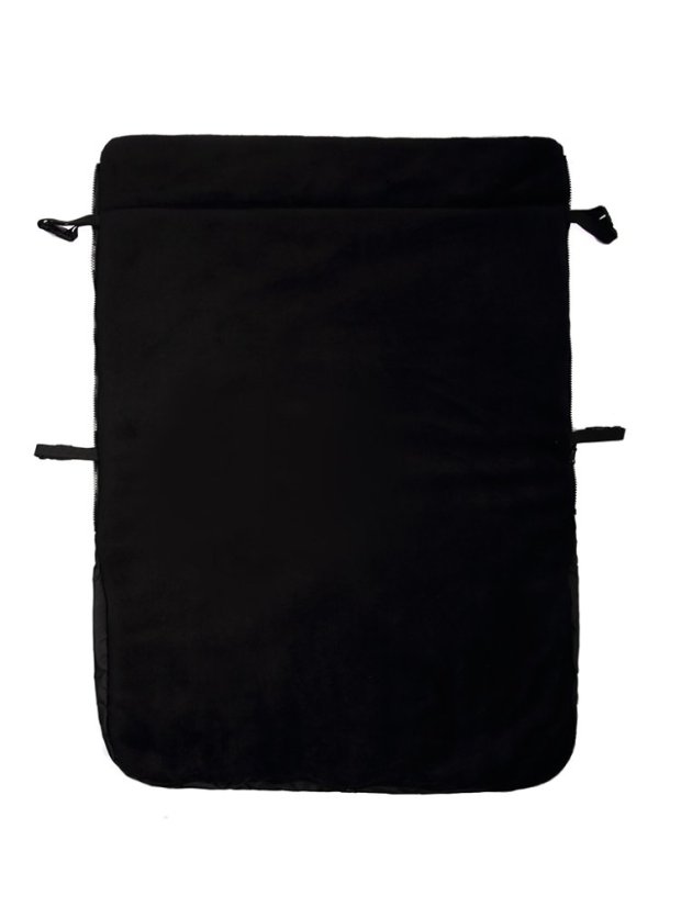 Zimní nepadací deka ZIBIE Wild Black