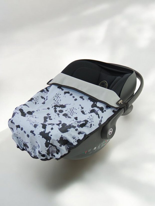 Nánožník autosedačka SOFT Blue Splash