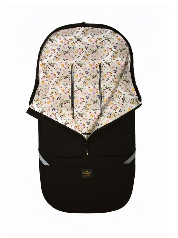 Fusak 2v1 Cocoon Softshell Black + Autumn Berries