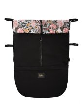 Jarná/Jesenná nepadacia deka ZIBIE Black + Poppy