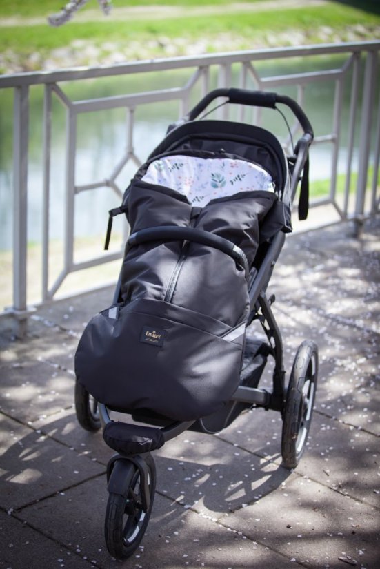 Fusak 2v1 Cocoon Softshell Black + Forest Blossom