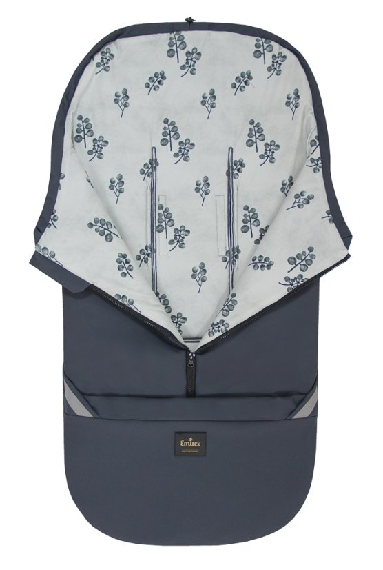 Fusak 2v1 Cocoon Softshell Grey Blooms