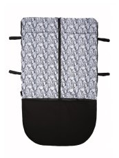 Jarní/Podzimní nepadací deka ZIBIE Black + Shellsy