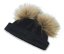 Čepice TEDDY Warm Black - Velikost: S