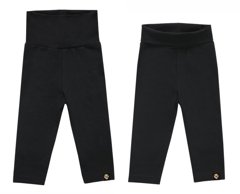 Legíny SIMPLE Black - Velikost: vel.74