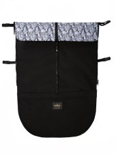 Jarná/Jesenná nepadacia deka ZIBIE Black + Shellsy