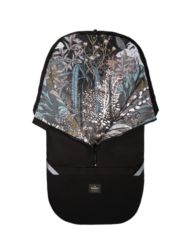 Fusak 2v1 Cocoon Softshell Black + Bloomora