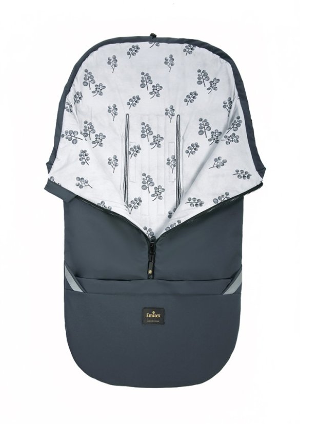 Fusak 2v1 Cocoon Softshell Grey Blooms