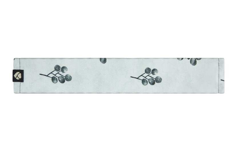 Potah na madlo kočárku Grey Blooms