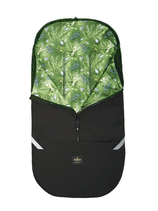 Fusak 2v1 Cocoon Softshell Black + Fairytale Woodland