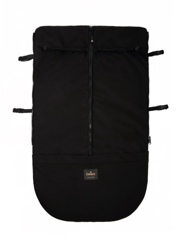 Jarná/Jesenná nepadacia deka ZIBIE Black + Poppy