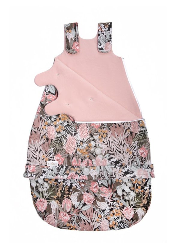 Rastúci spací vak mušelín Poppy