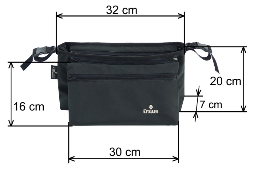 Organizér Black S