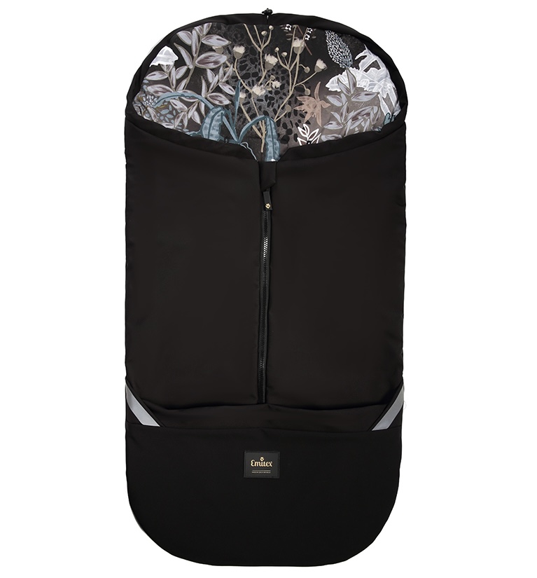 Fusak 2v1 Cocoon Softshell Black + Bloomora