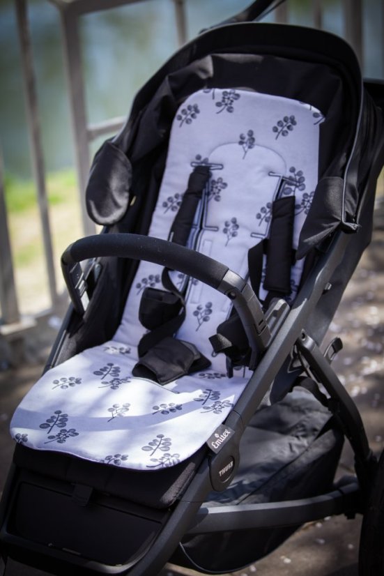 Podložka EDGE UNI Grey Blooms