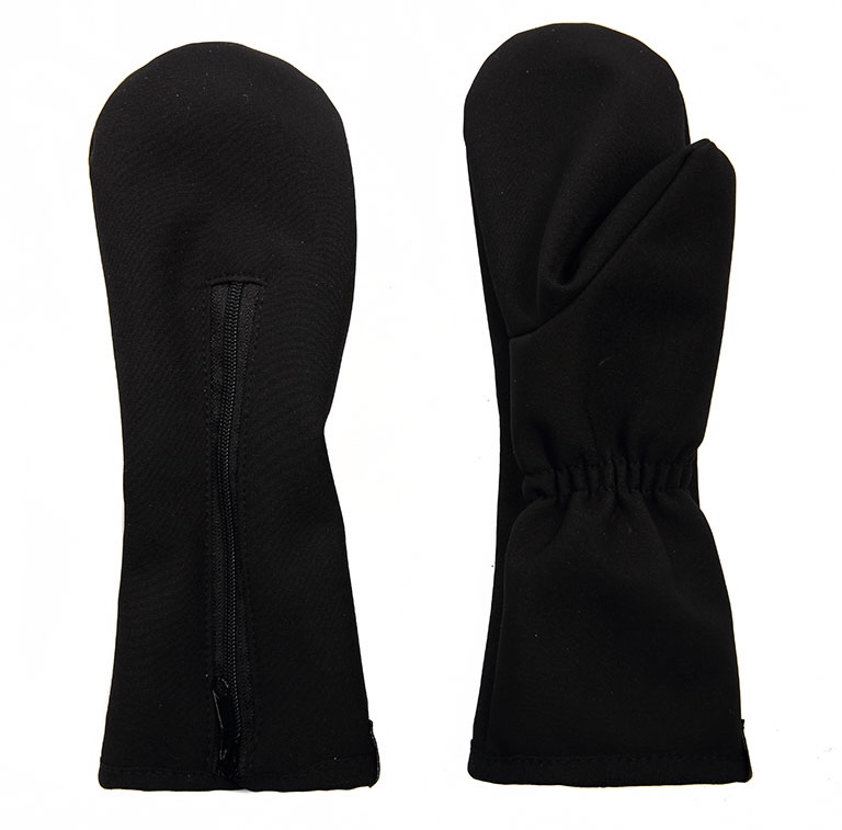 Dětské rukavice Soft Black - Velikost: M