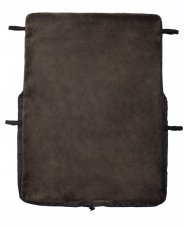 Nepadacia deka čierna + velvet khaki