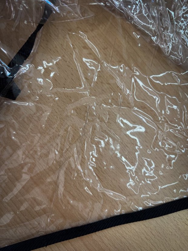 Pláštěnka na hluboký kočárek M 2.JAKOST