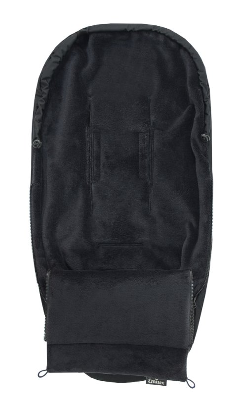 Novorozenecký fusak SOFT Wild Black