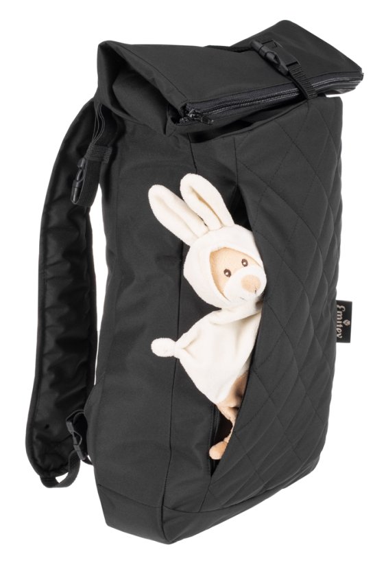 Rolovací batoh Emitex Rolltop softshell Černý