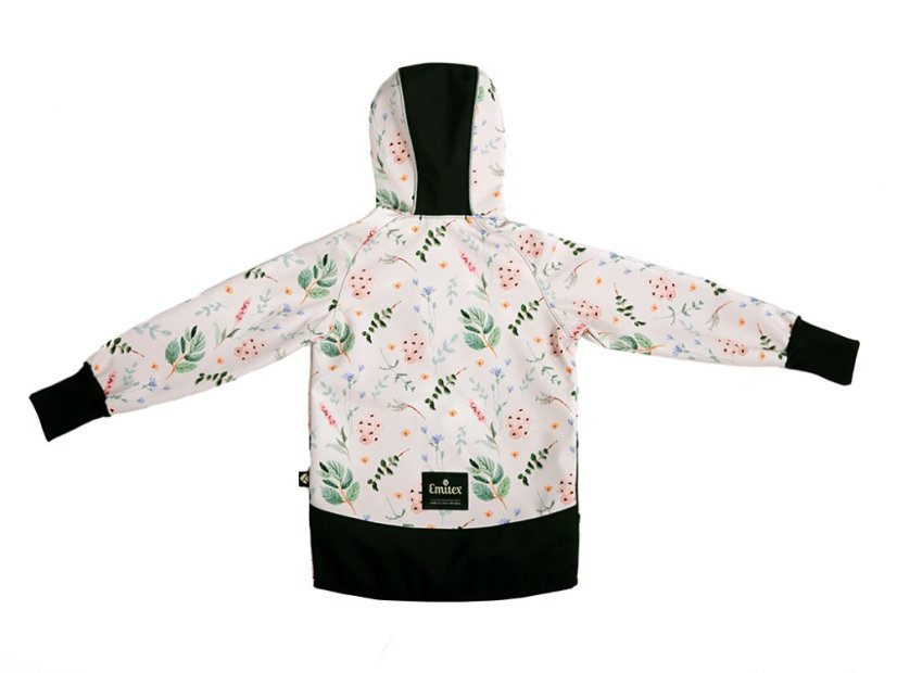 Dětská Soft bunda Forest Blossom - Velikost: 110 - 116