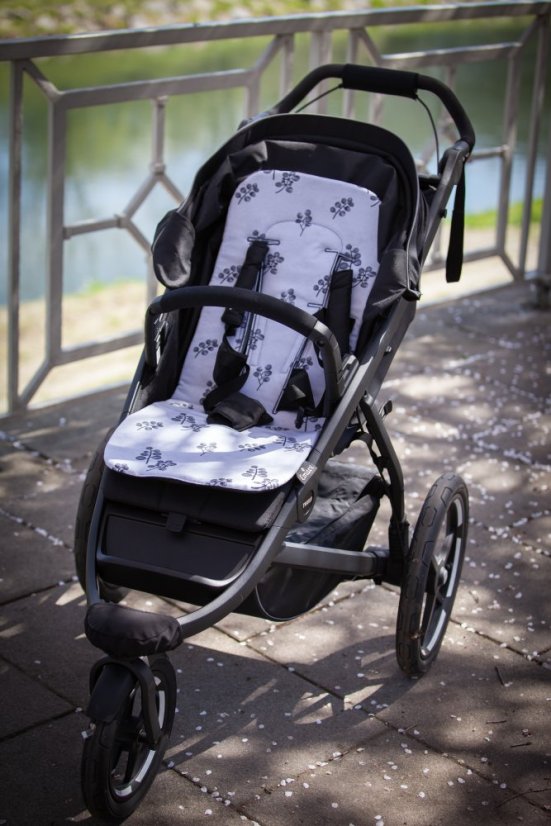 Podložka EDGE UNI Grey Blooms