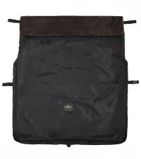 Nepadací deka černá + velvet khaki